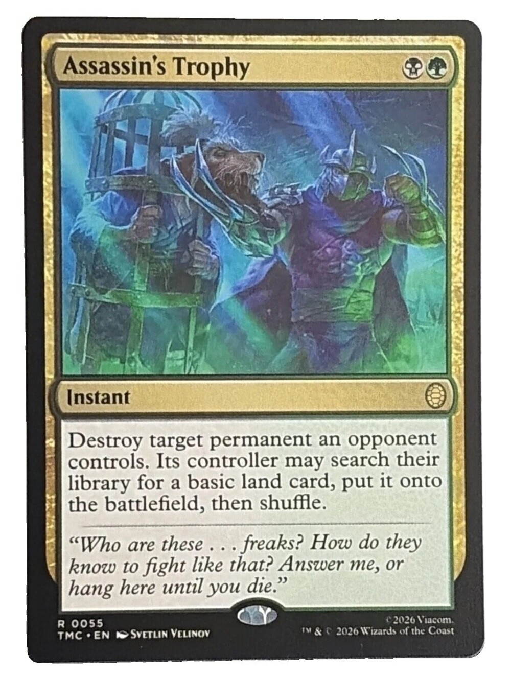 Assassin's Trophy Commander: Teenage Mutant Ninja Turtles Regular